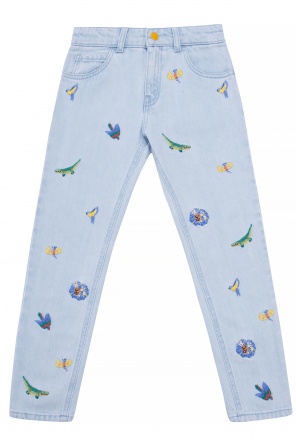 Jeans with an embroidered pattern, zdjęcie 1 Jeans with an embroidered pattern od Gucci Kids
